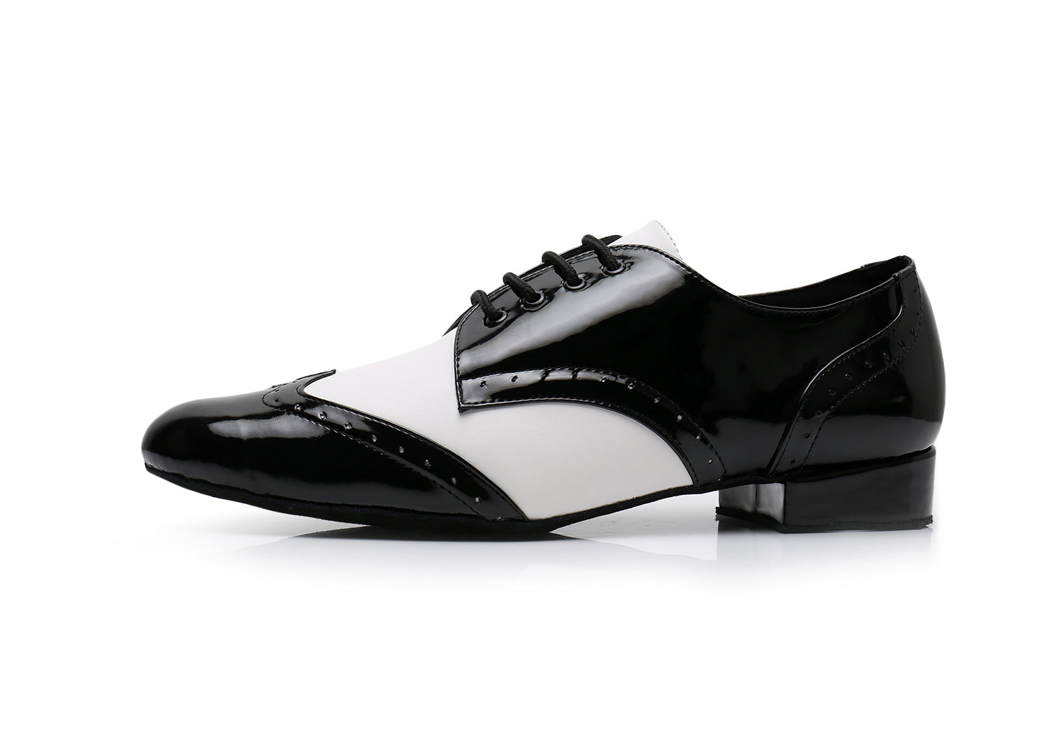 Men's Leatherette Modern Shoes With Lace-up Latin Ballroom Dance Shoes