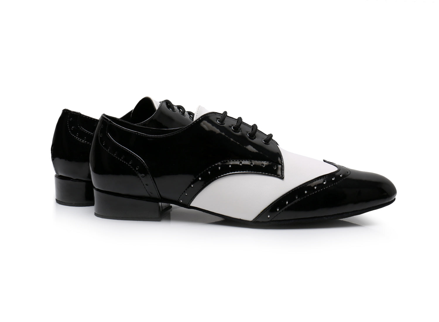 Men's Leatherette Modern Shoes With Lace-up Latin Ballroom Dance Shoes