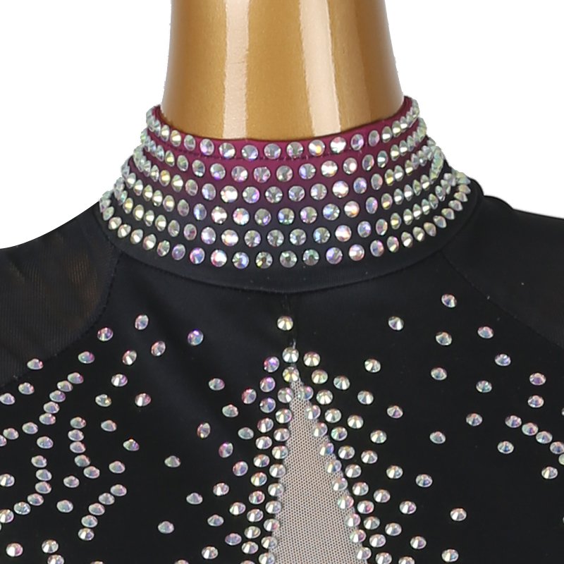 YZY Customisable-Women's 3/4 Sleeve DanceWear Dance Dress Performance Wear