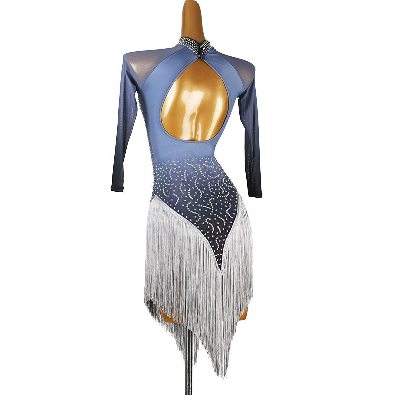 YZY Customisable-Women's 3/4 Sleeve DanceWear Dance Dress Performance Wear
