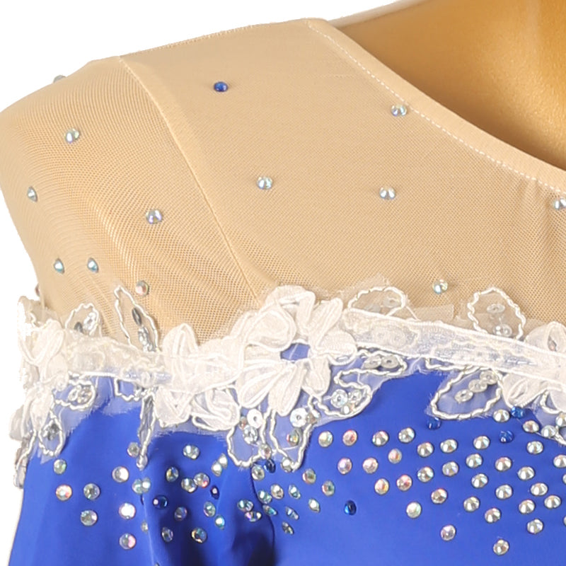Customisable-Women's Modern Ballroom Dance Dress Waltz Dance Dress DanceWear