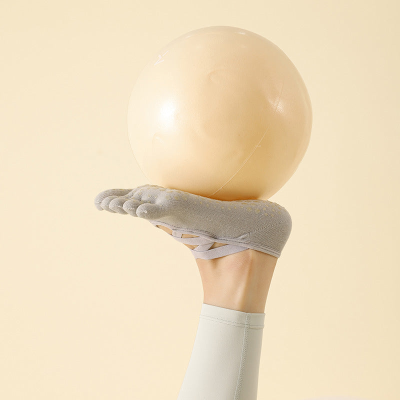 Full-Toe Yoga Pilates Grip Five-ToeSocks