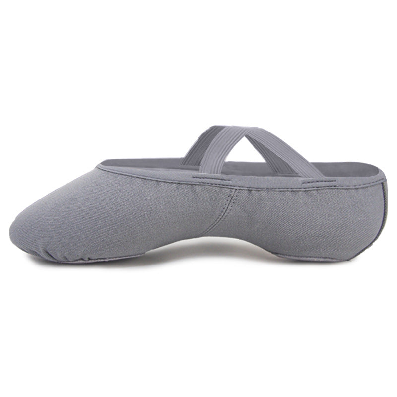 WY Women's Canvas Split-Sole Ballet Shoes