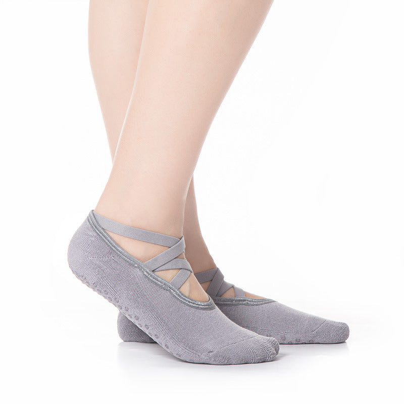Full-Toe Yoga Pilates Grip Socks