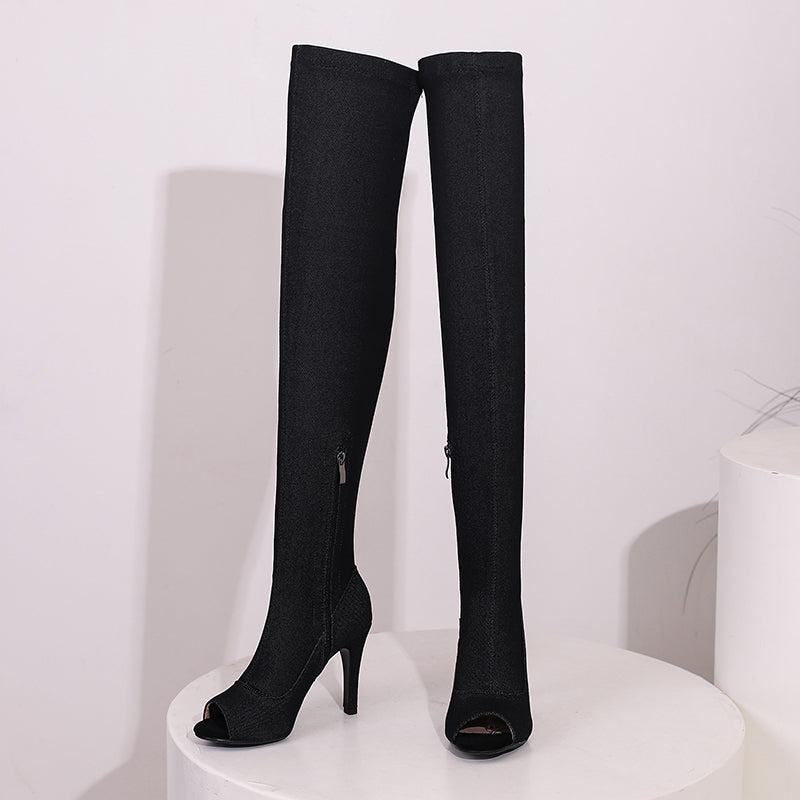 YXZJ Women's 7cm/9cm Dance Heels Boots Jazz Shoes Pole Dancing Shoes