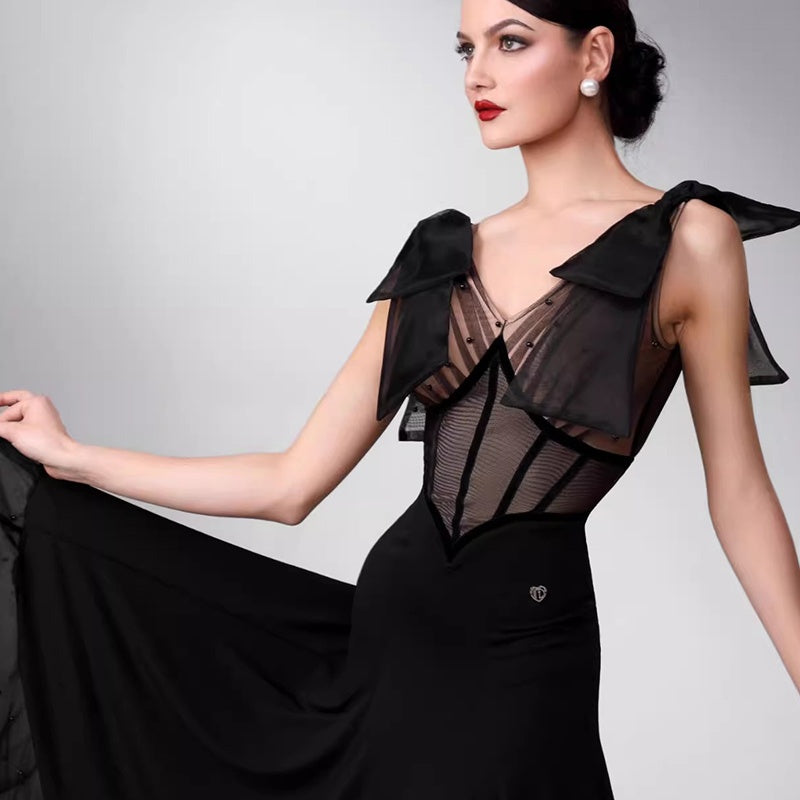 TID Customisable Women's Sleeveless Dance Dresses Performance Competition Dancewear