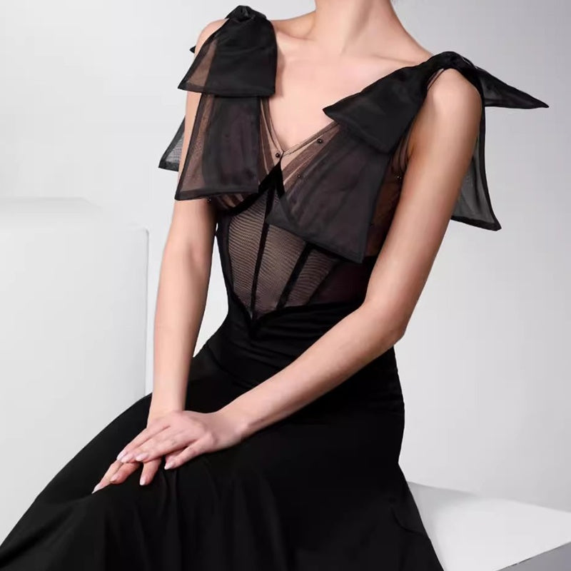 TID Customisable Women's Sleeveless Dance Dresses Performance Competition Dancewear