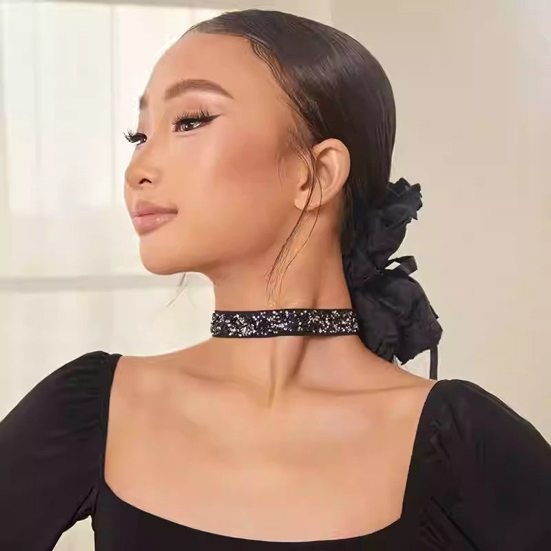 Z Girl's Latin Dance Choker Accessories