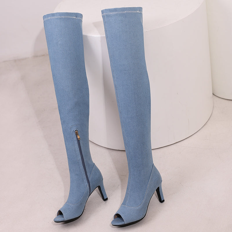 YXZJ Women's 7cm/9cm Dance Heels Boots Jazz Shoes Pole Dancing Shoes