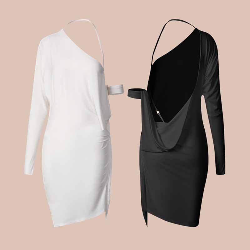 Z Girls Backless Dance Dress DanceWear Training Performance Dress