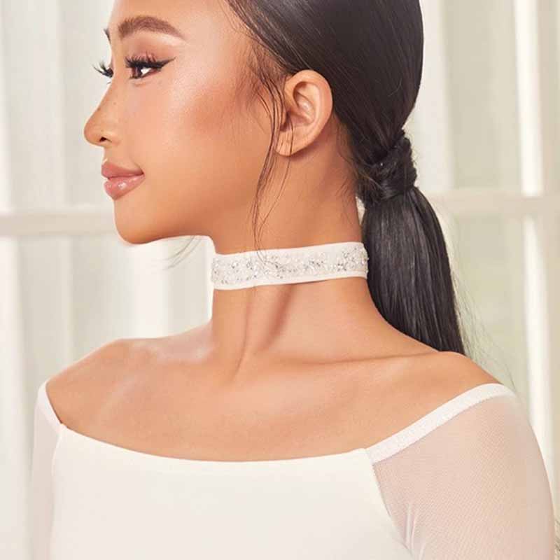 Z Girl's Latin Dance Choker Accessories