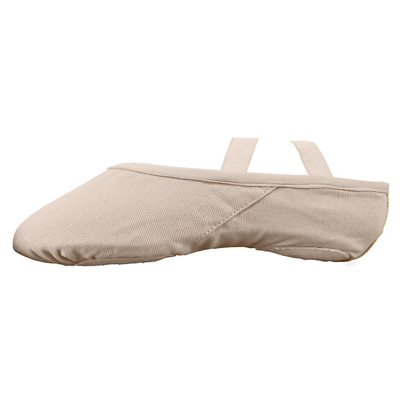 WY Women's Split-Sole Stretch Canvas Ballet Shoe