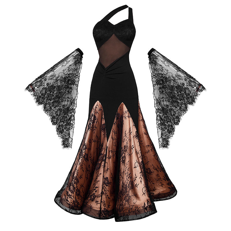 TID Customisable Women's Sleeveless Dance Dresses Performance Competition Dancewear