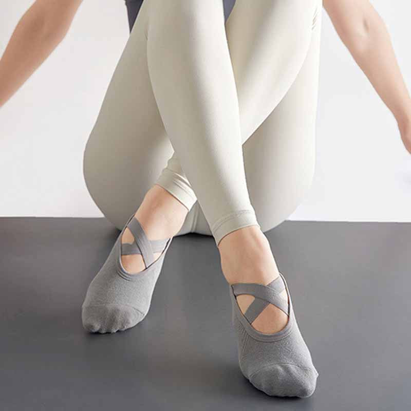 Full-Toe Yoga Pilates Grip Socks