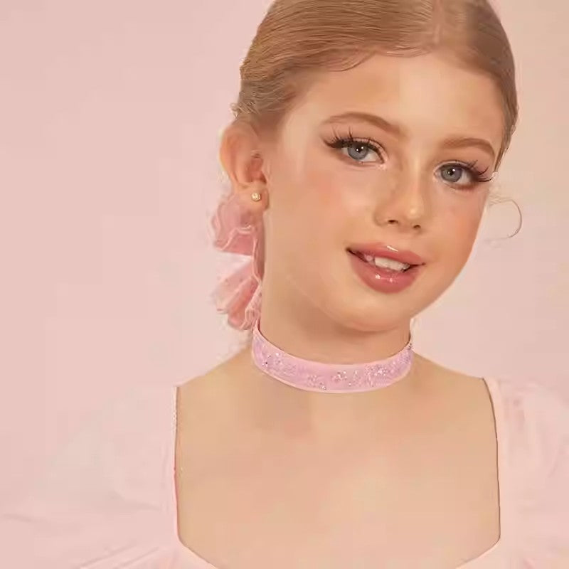 Z Girl's Latin Dance Choker Accessories