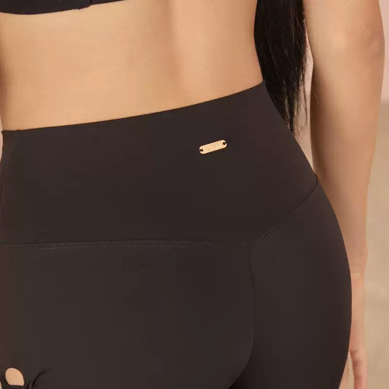 Z Girls High Waist Black Pants Latin Dance Wear Training Performance Pants