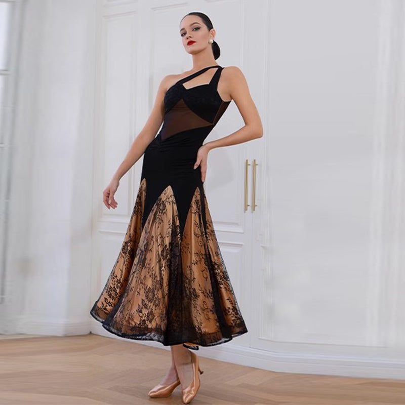 TID Customisable Women's Sleeveless Dance Dresses Performance Competition Dancewear