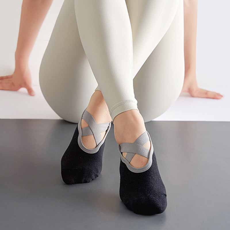 Full-Toe Yoga Pilates Grip Socks
