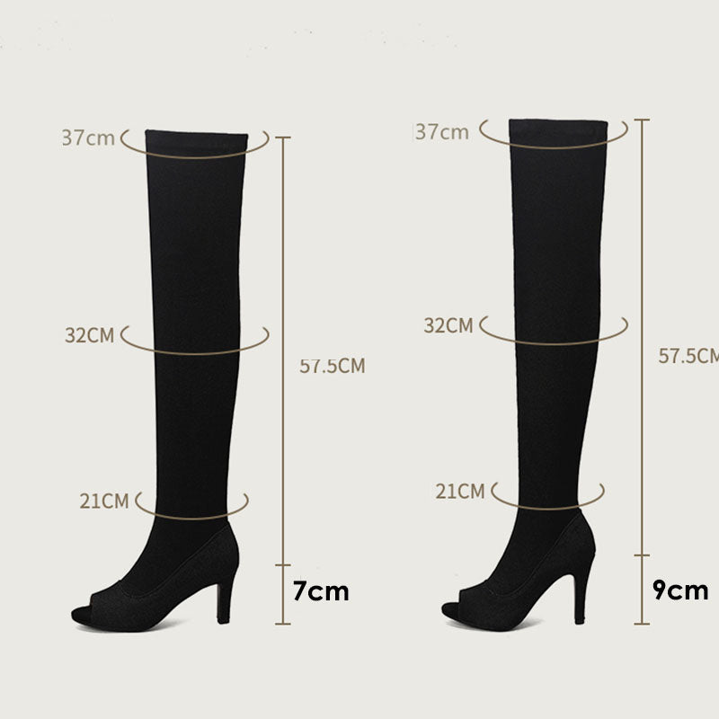YXZJ Women's 7cm/9cm Dance Heels Boots Jazz Shoes Pole Dancing Shoes
