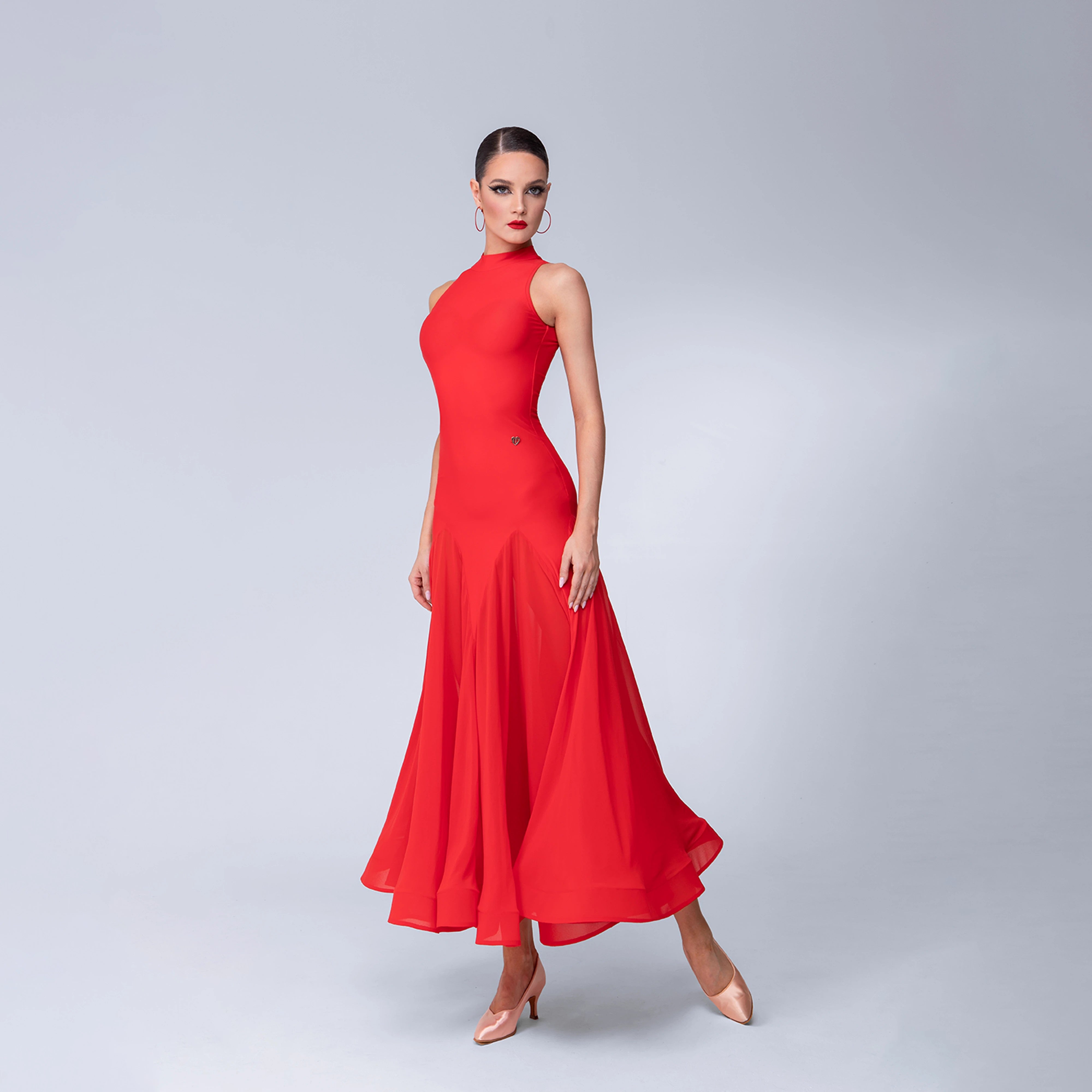TID Customisable Women's Ballroom Waltz Modern Dance Dresses Performance Competition Dancewear