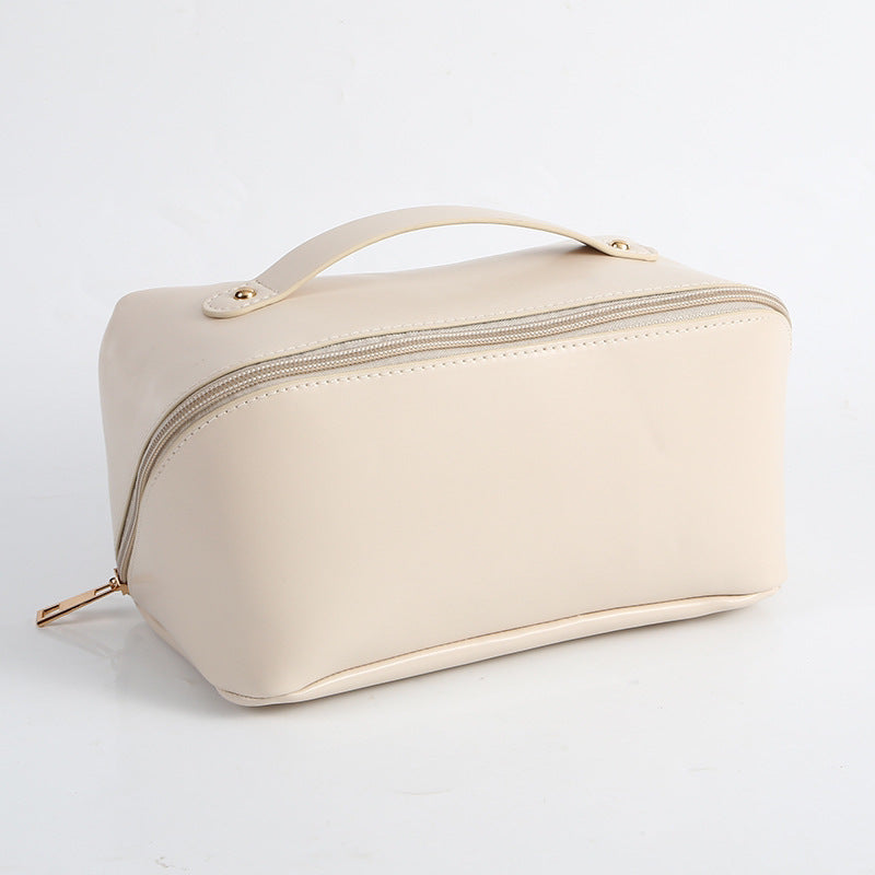 Large capacity Cosmetic Bag Train Case Vanity Case
