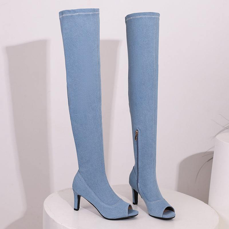 YXZJ Women's 7cm/9cm Dance Heels Boots Jazz Shoes Pole Dancing Shoes