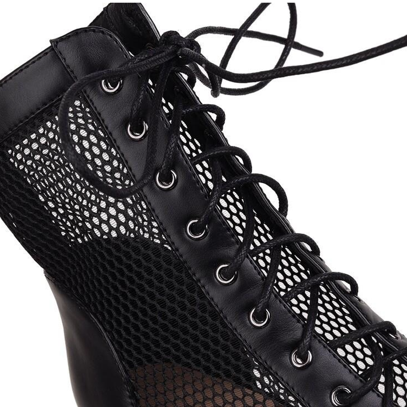 DS Women's Customized Heel Suede Sole  Dance Boots Dance Heels