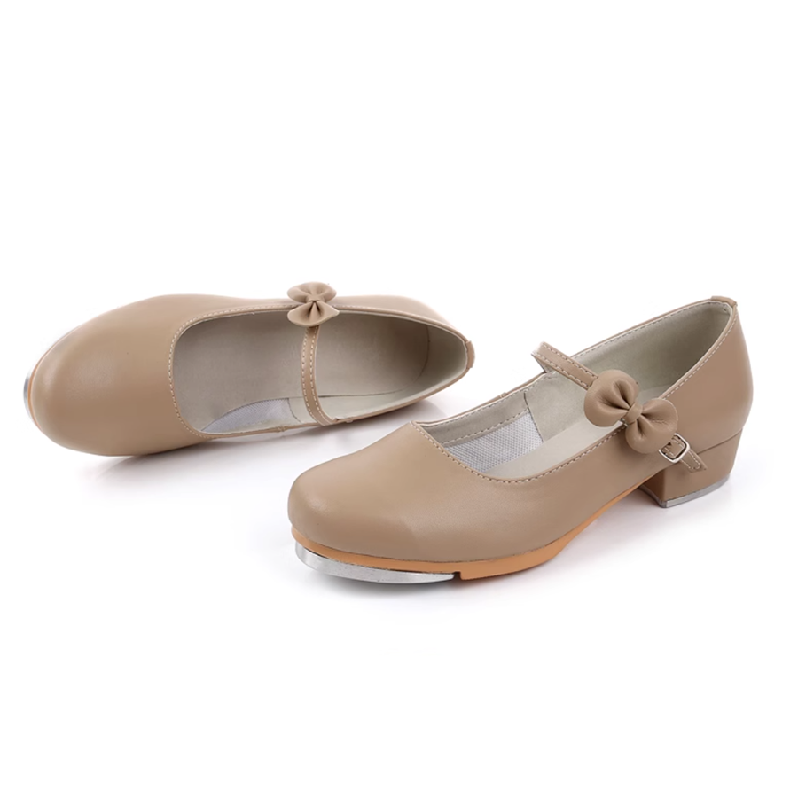 Women's Apricot 3cm Heel Tap Shoes  Dance Shoes