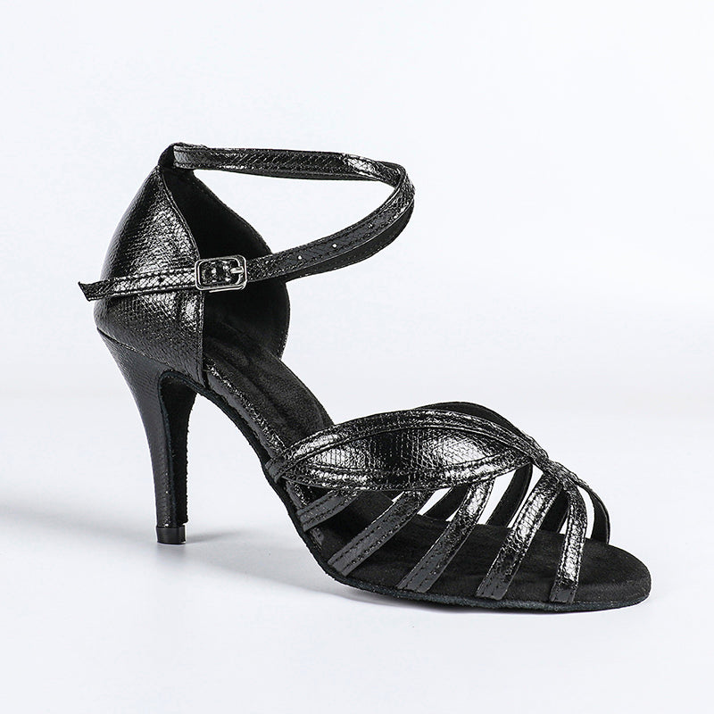 Women's PU Leather Customized Heel  Latin Dance Shoes Ballroom Dance Shoes