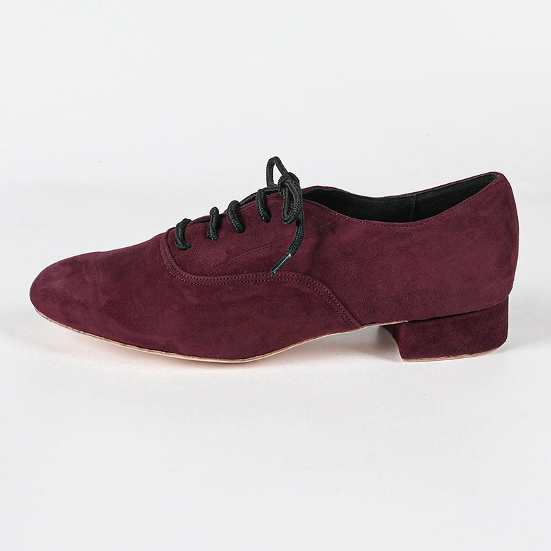 SHJ Men's Suede 2.5cm Modern Shoes/Ballroom Dance Shoes