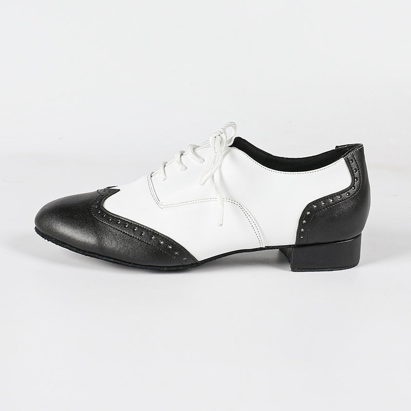 Men's 3cm Heels Leatherette Heels Ballroom Dance Shoes