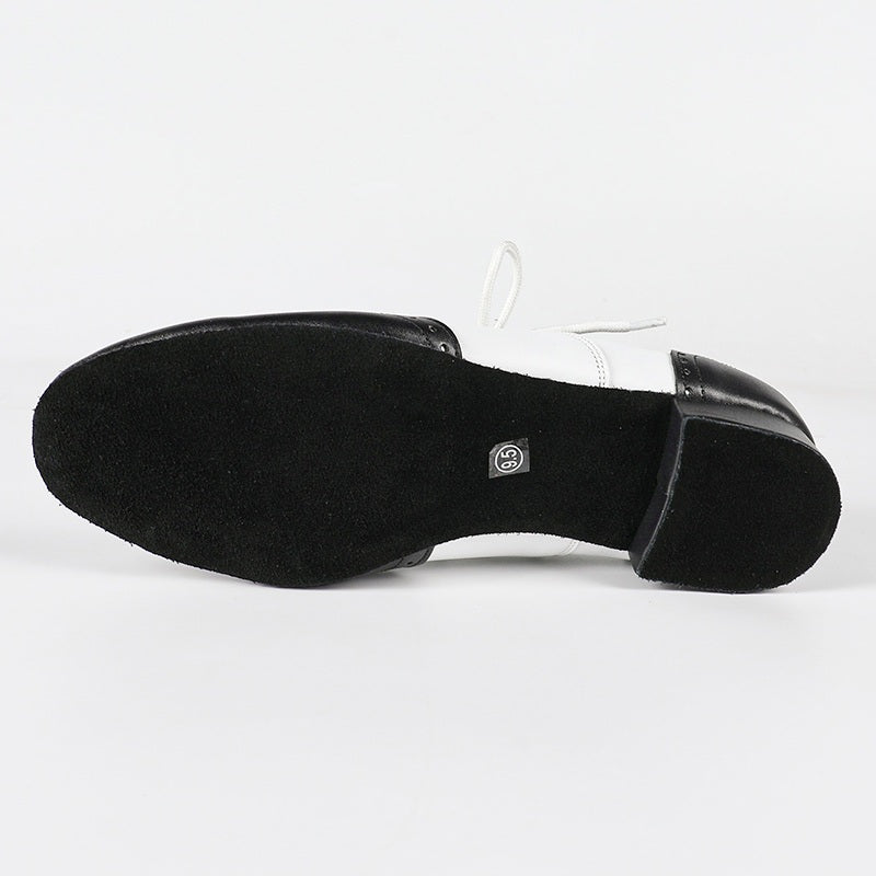 Men's 3cm Heels Leatherette Heels Ballroom Dance Shoes
