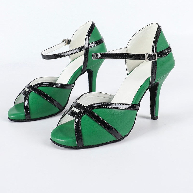 DS Women's Customized Heel Latin Dance Shoes Ballroom Dance Shoes