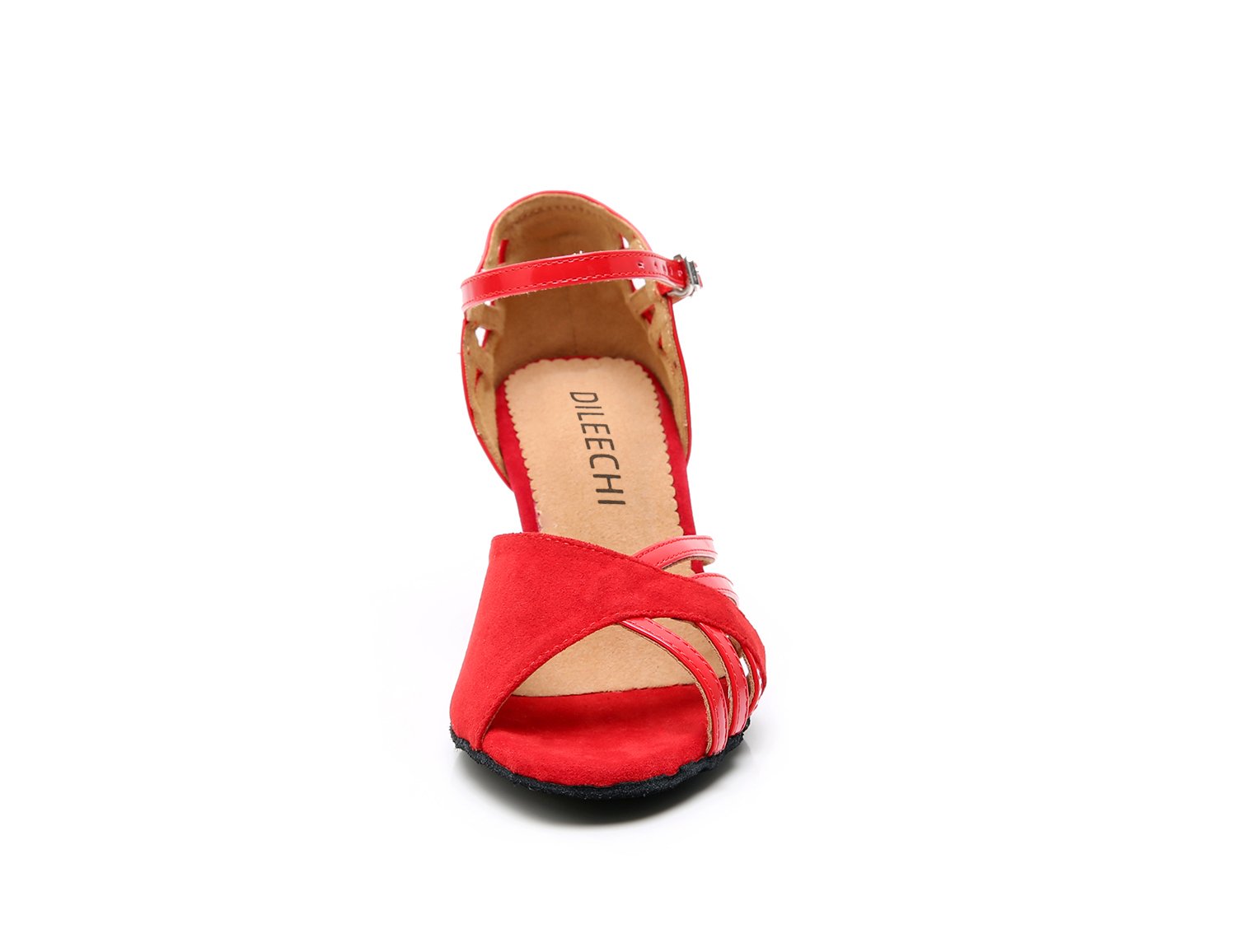 DS Women's Leatherette Customized Heel Latin Shoes Salsa Shoes Ballroom Dance Shoes