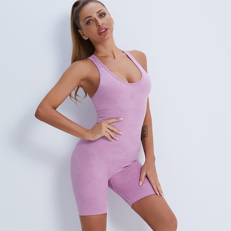 Seamless High-rise Sports Fitness Yoga Suit Stretch Sports Underwear