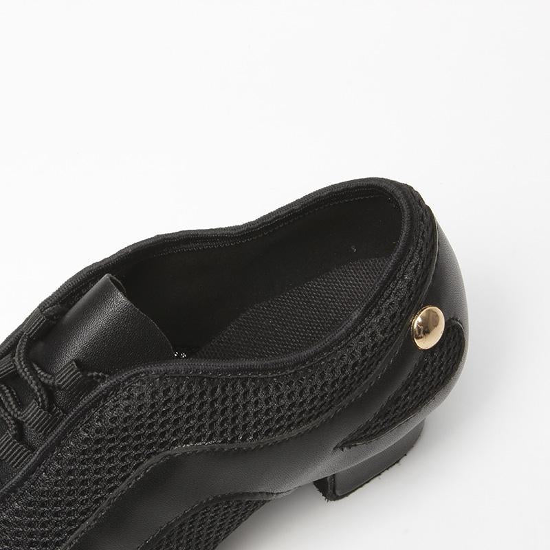 Women's Microfiber Leather 3.5cm Heels Modem With Lace-up Teaching & Practice Dance Shoes