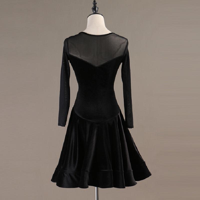 Customisable- Women's Performance Costume Professional Latin Dance Dress