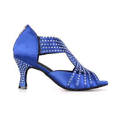 Women's Latin Shoes 7.5cm/8.5cm Heels Salsa Shoes Ballroom Dance Shoes/Latin Shoes